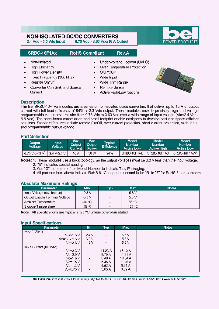 SRBC-16F1A_5390141.PDF Datasheet
