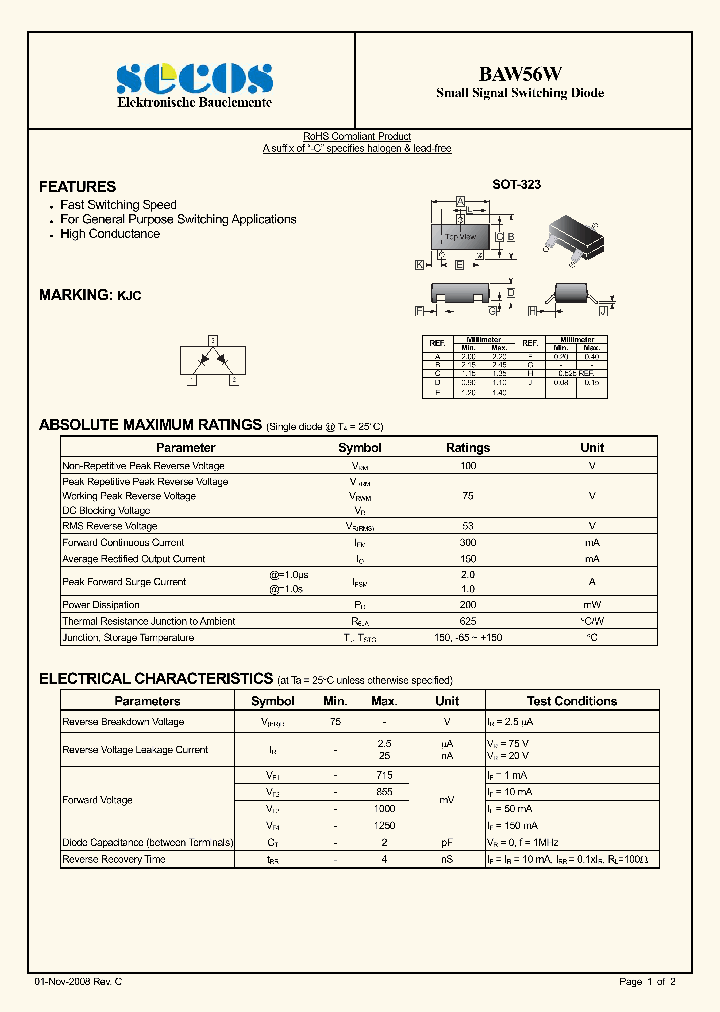 BAW56W_5393471.PDF Datasheet
