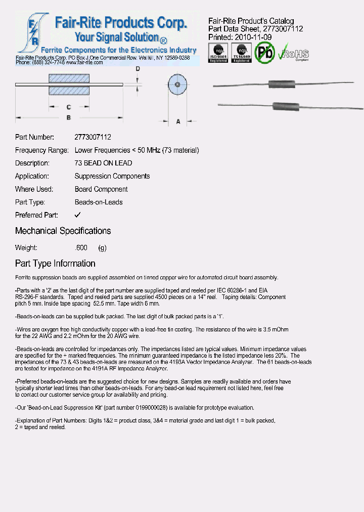 2773007112_5393835.PDF Datasheet