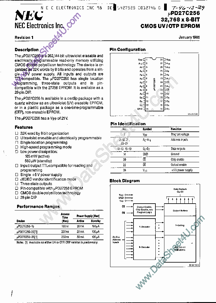 UPD27C256_5394528.PDF Datasheet