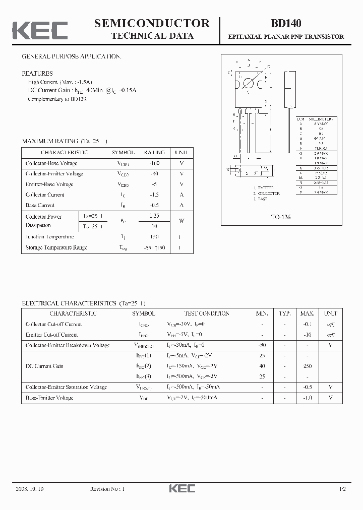 BD140_5396162.PDF Datasheet