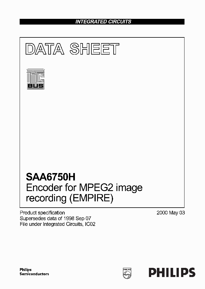 SAA6750_5400617.PDF Datasheet