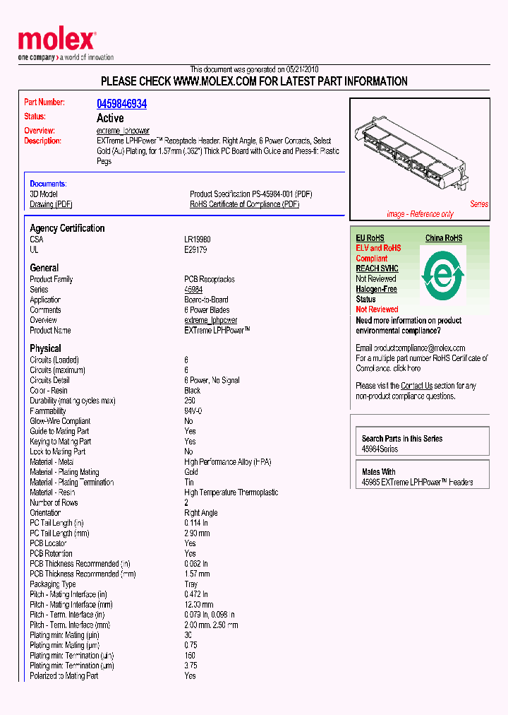 45984-6934_5400667.PDF Datasheet