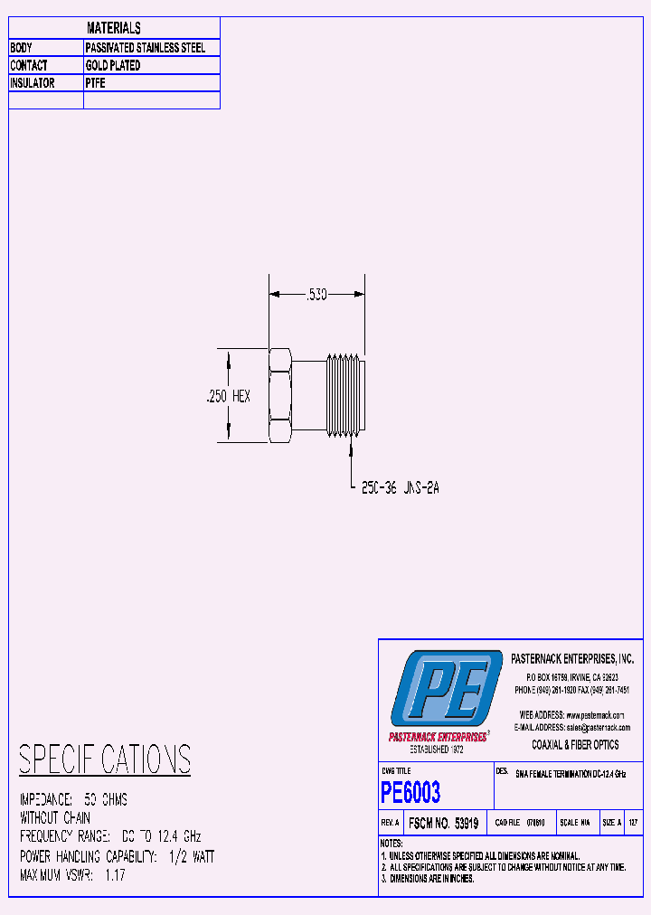 PE6003_5401326.PDF Datasheet