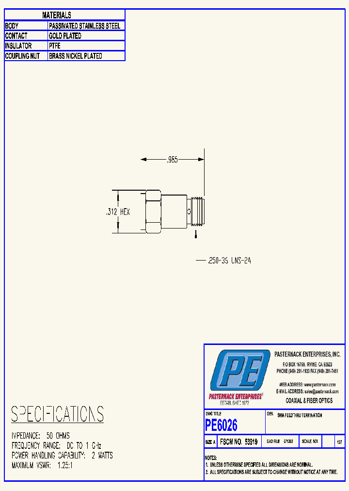 PE6026_5401337.PDF Datasheet
