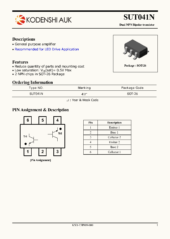 SUT041N_5402592.PDF Datasheet