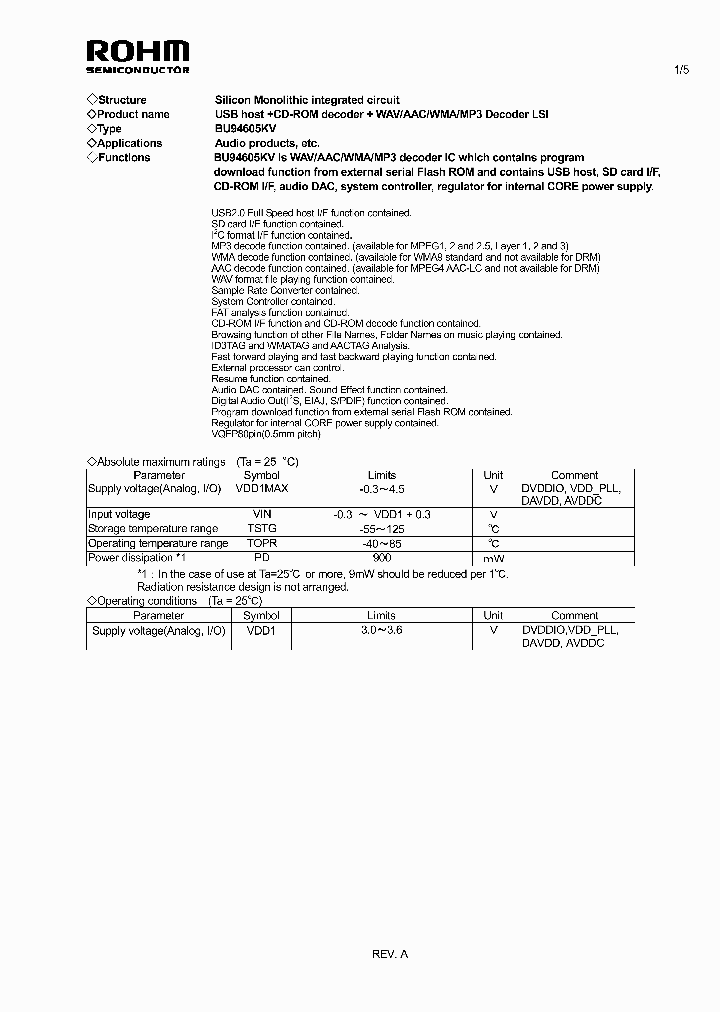 BU94605KV_5412320.PDF Datasheet
