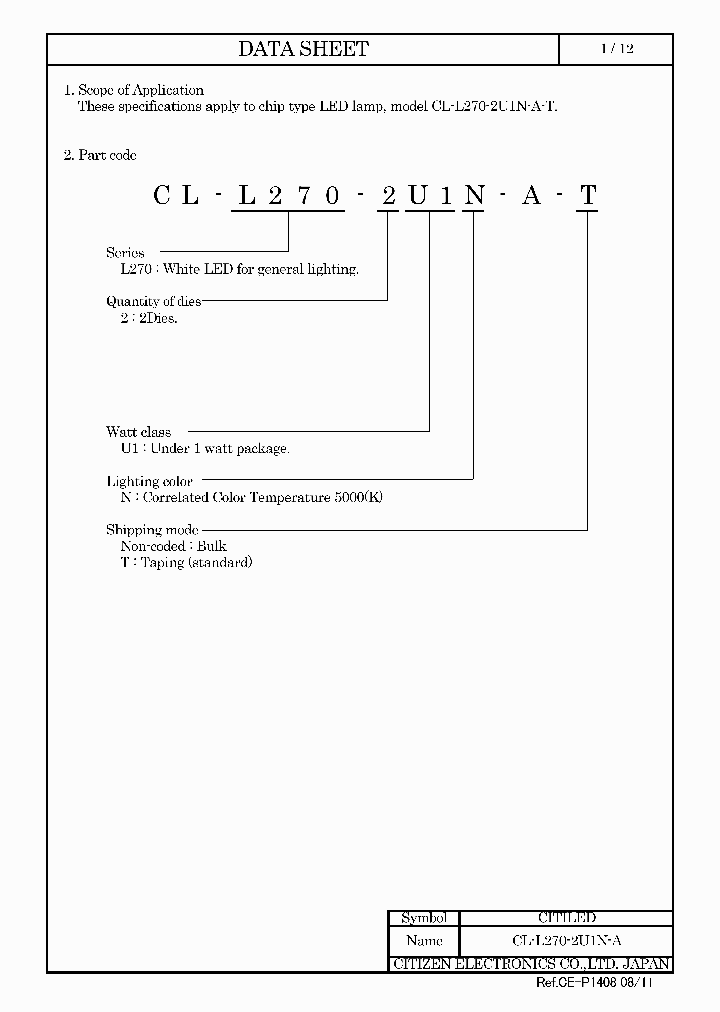 CL-L270-2U1N-A_5412387.PDF Datasheet