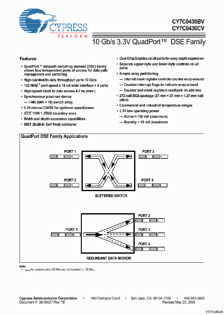 CY7C0430BV-100BGI_5413742.PDF Datasheet