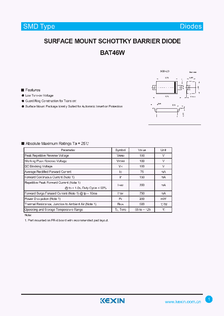 BAT46W_5415102.PDF Datasheet