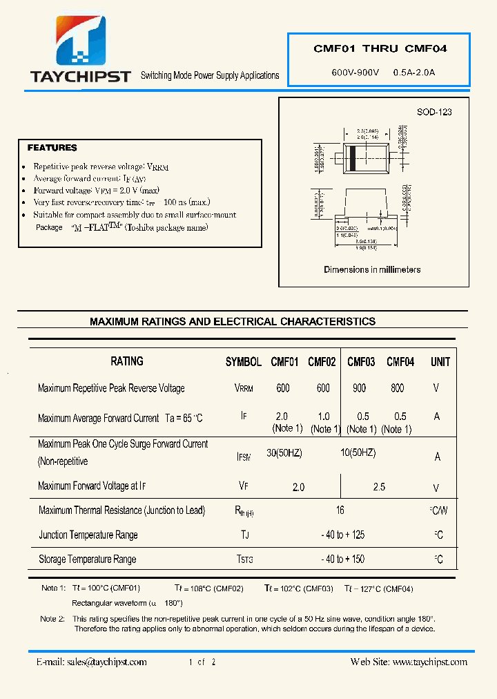 SOD-123_5419190.PDF Datasheet
