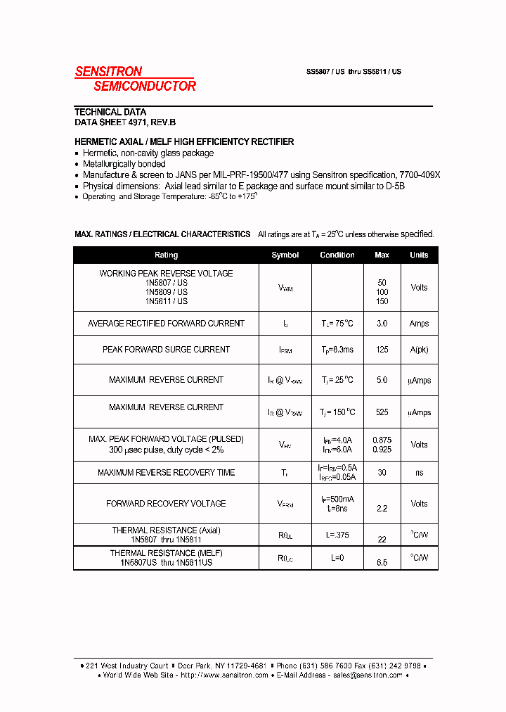 1N5809_5420882.PDF Datasheet
