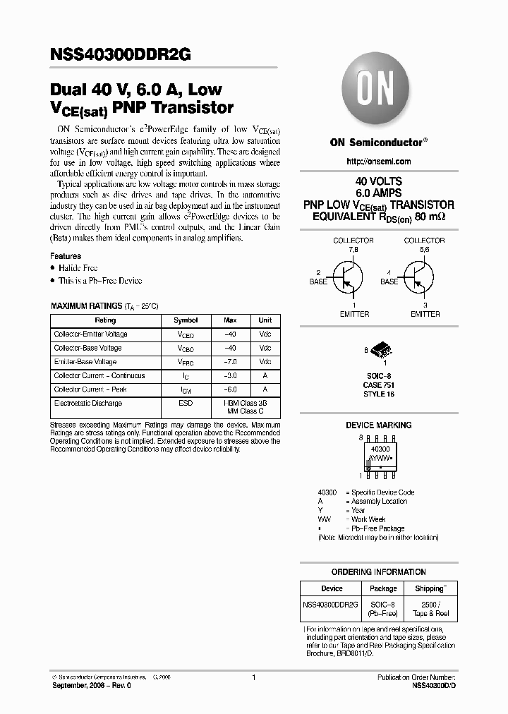 NSS40300DDR2G_5421137.PDF Datasheet