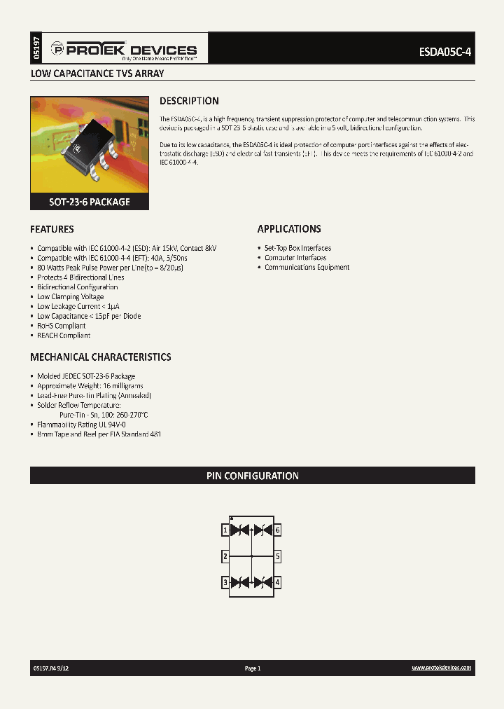 ESDA05C-412_5421562.PDF Datasheet