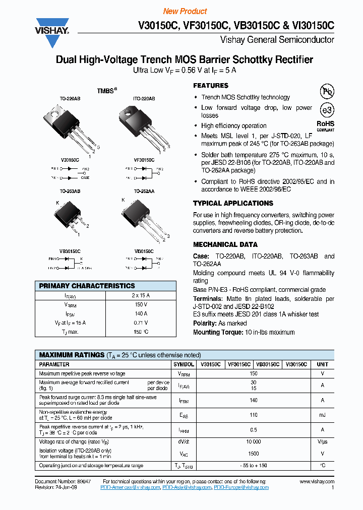 VF30150C-E3-4W_5421642.PDF Datasheet