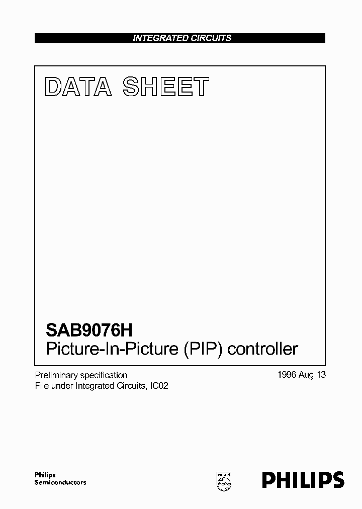SAB9076H_5422211.PDF Datasheet