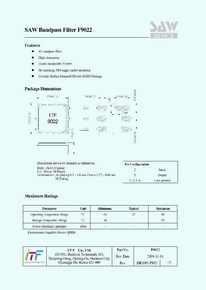 F9022_5423350.PDF Datasheet