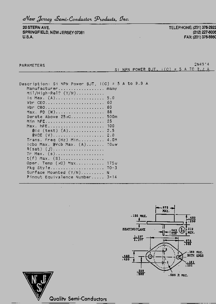 2N4914_5423507.PDF Datasheet