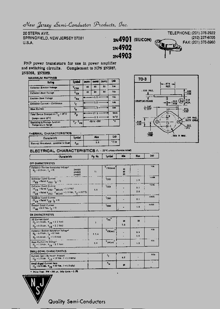 2N4901_5427401.PDF Datasheet