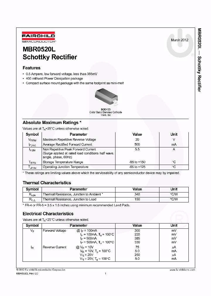 MBR0520L12_5428322.PDF Datasheet