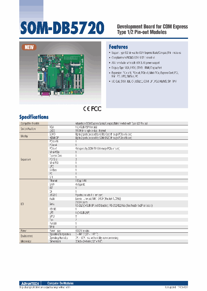 SOM-DB5720-00A1E_5433490.PDF Datasheet