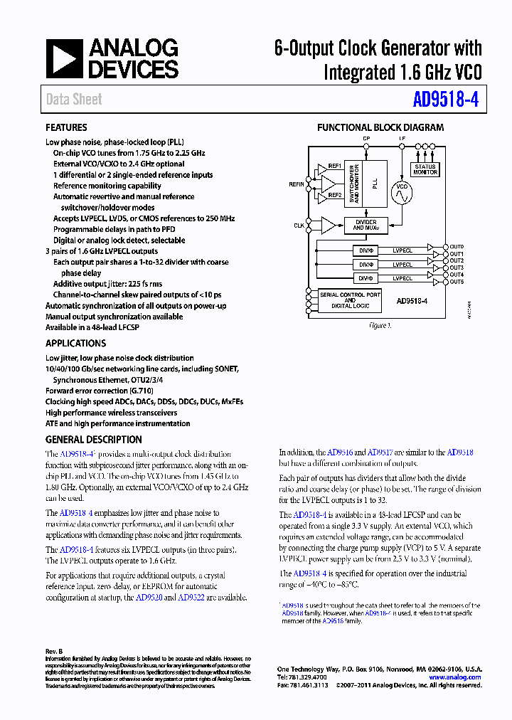 AD9518-4A-PCBZ_5436913.PDF Datasheet
