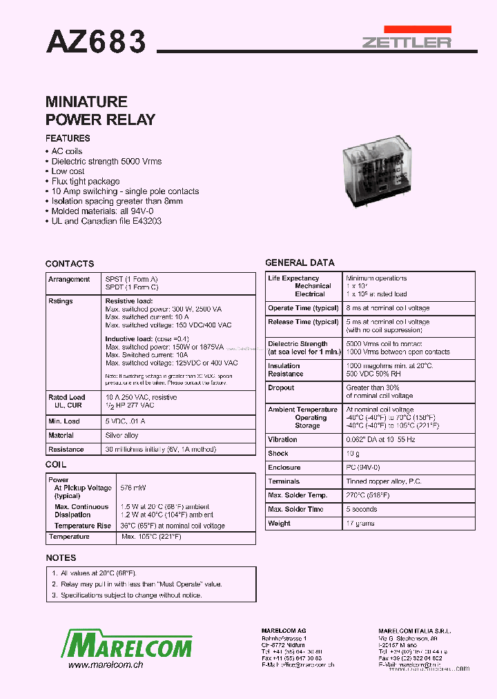 AZ683_5439301.PDF Datasheet