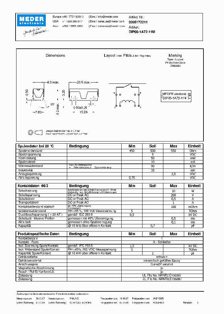 DIP05-1A72-11MDE_5439202.PDF Datasheet
