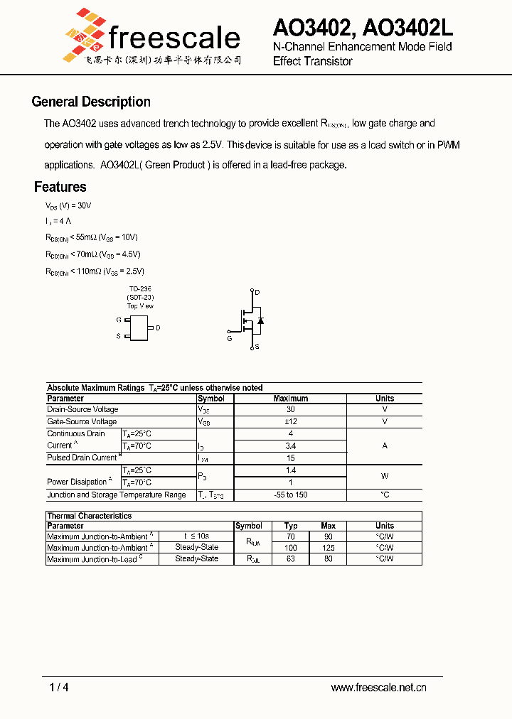 AO3402_5443455.PDF Datasheet