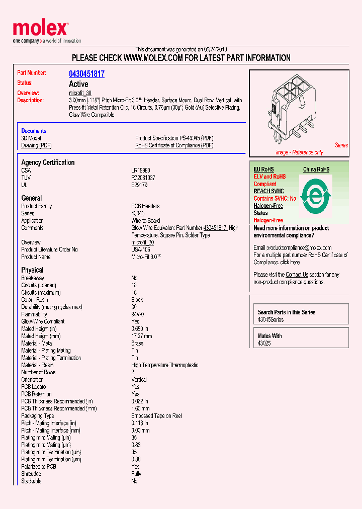 43045-1817_5447543.PDF Datasheet
