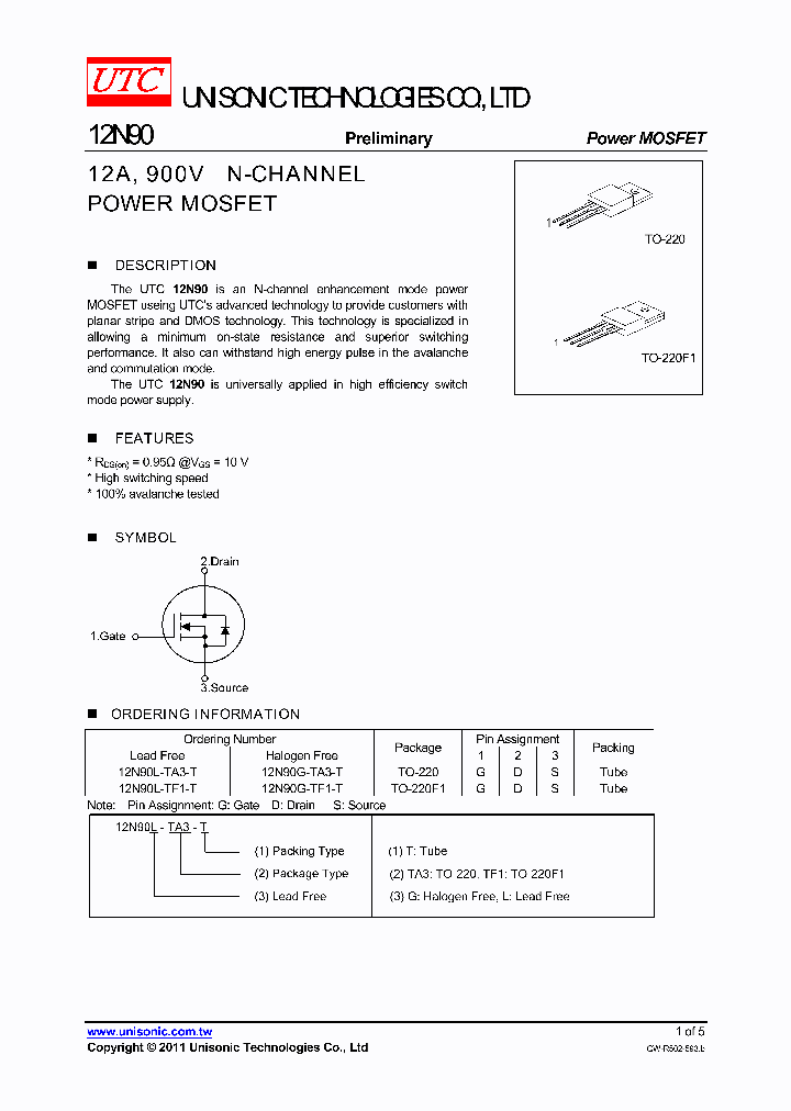 12N90_5455835.PDF Datasheet