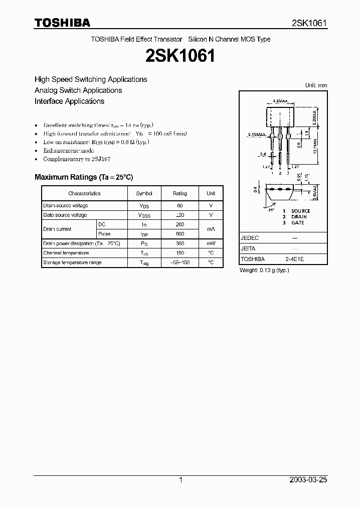 2SK1061_5464990.PDF Datasheet