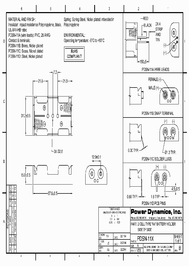 PDSN-11A_5465426.PDF Datasheet