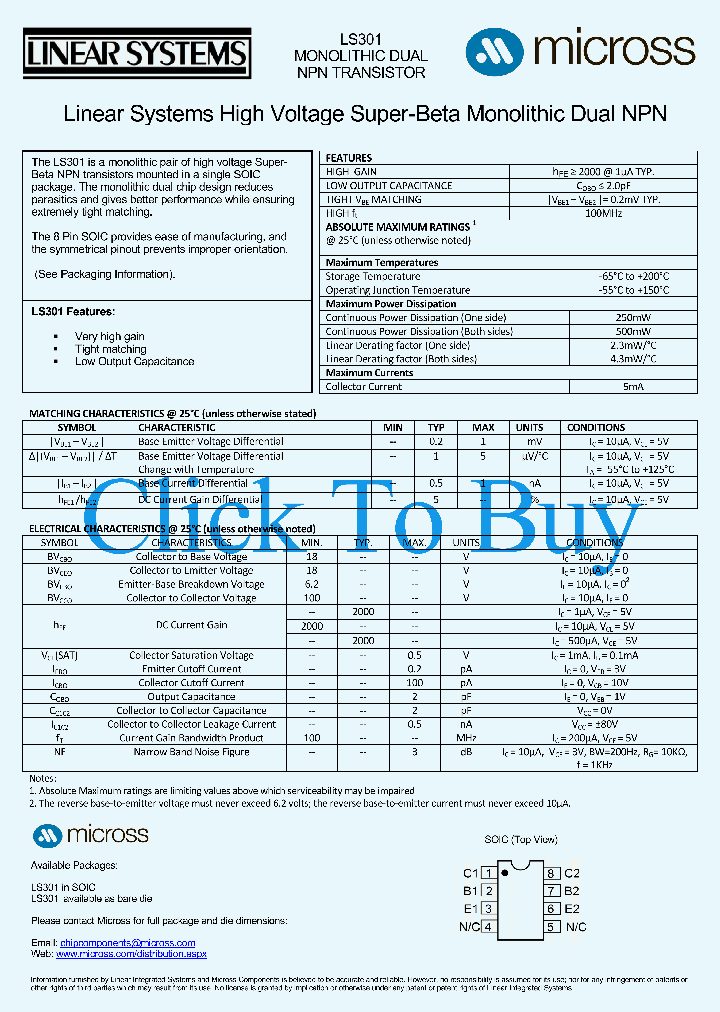 LS301SOIC_5471201.PDF Datasheet
