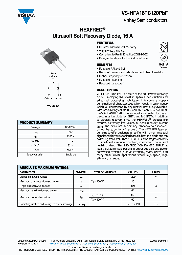 HFA16TB120PBF_5474262.PDF Datasheet