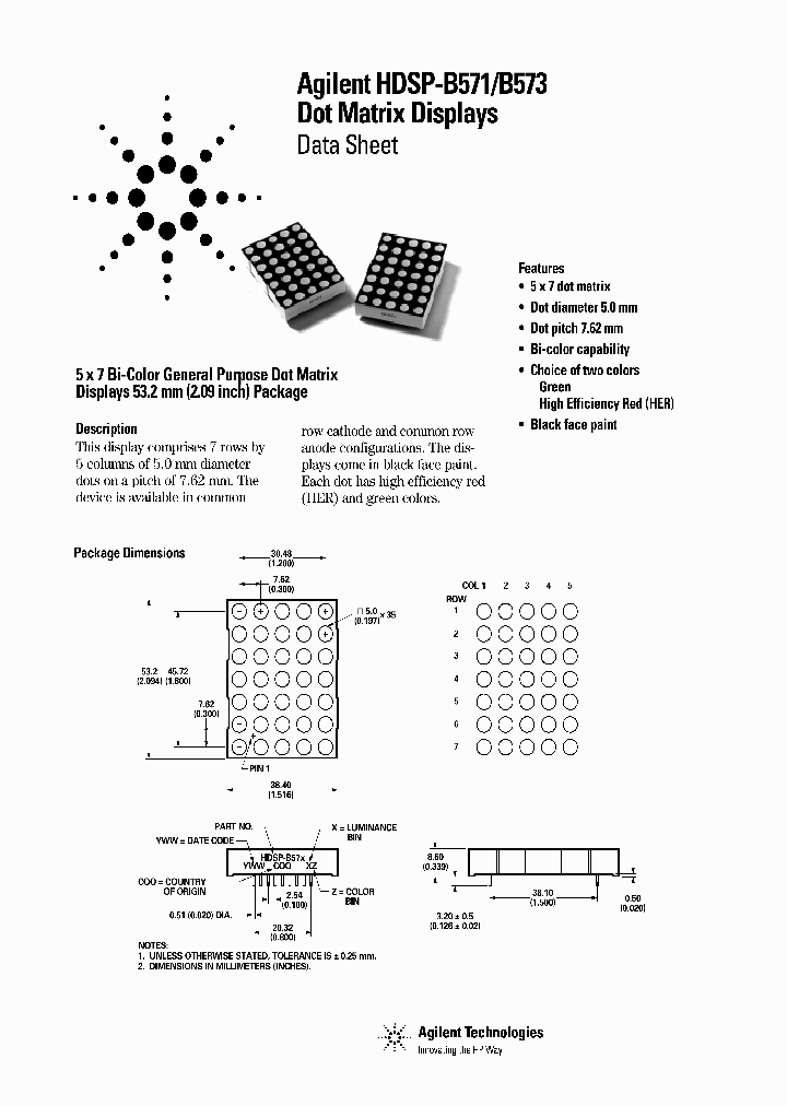 HDSP-B571_5479732.PDF Datasheet