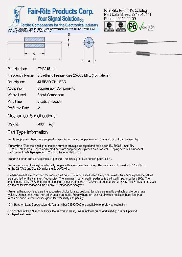 2743015111_5488087.PDF Datasheet