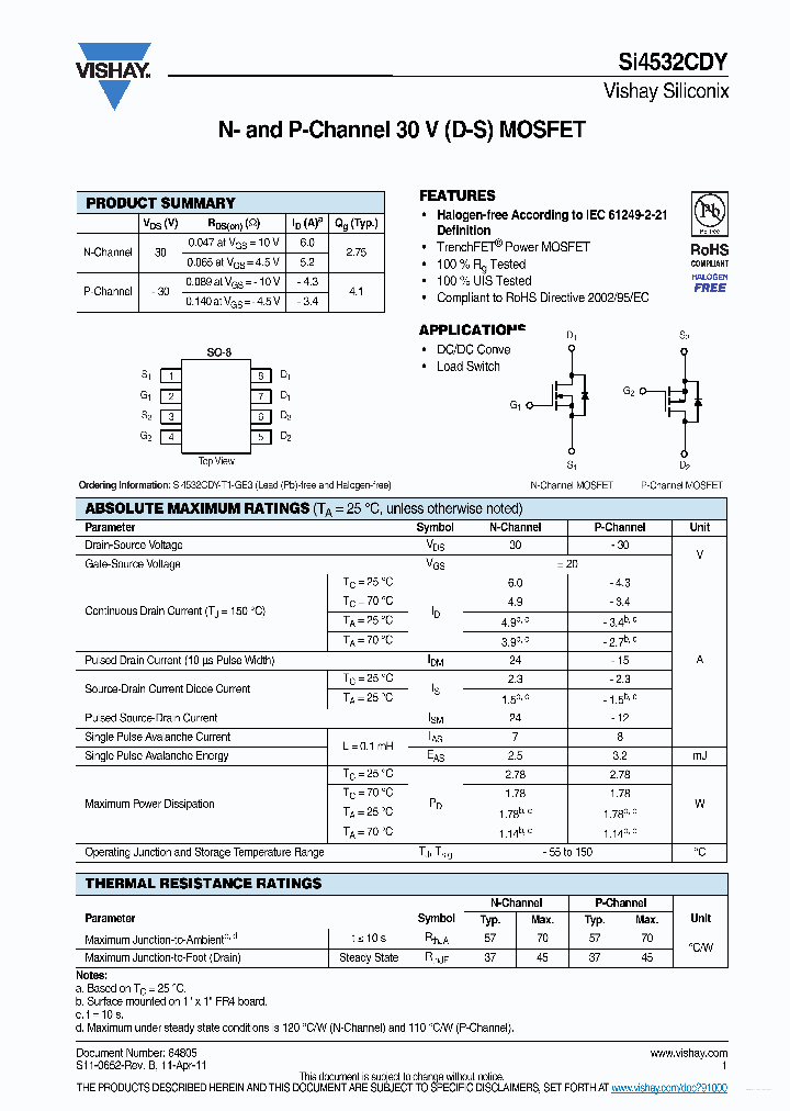 SI4532CDY_5488609.PDF Datasheet