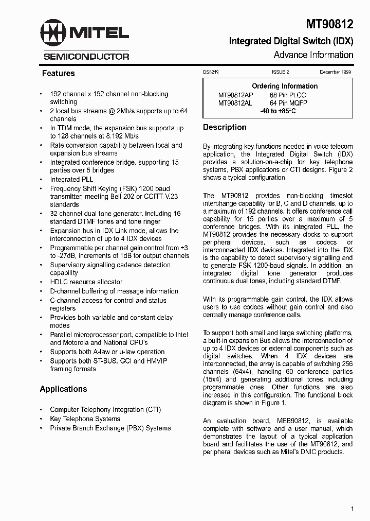 MT90812AL_5488999.PDF Datasheet