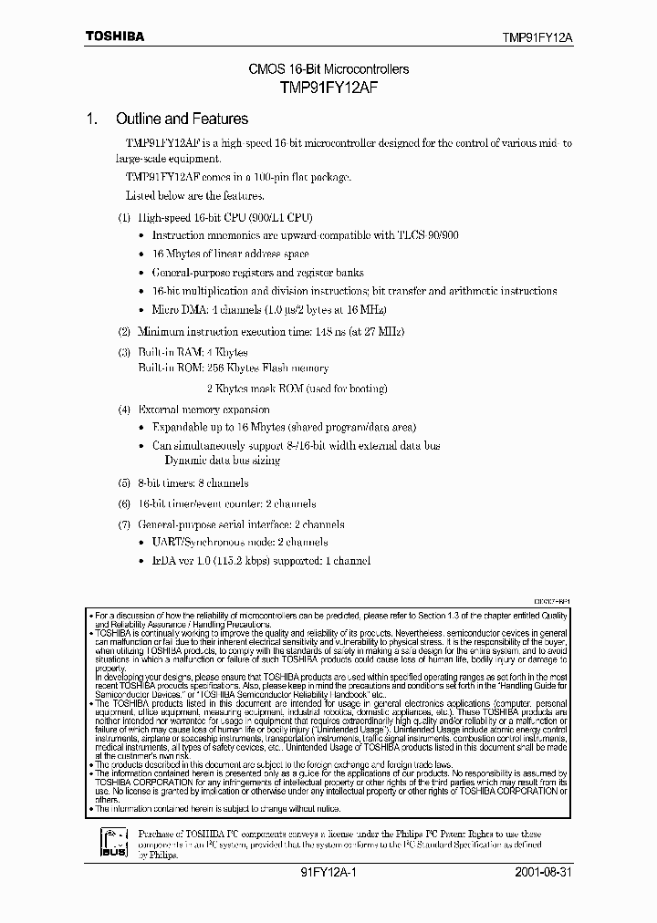 TMP91FY12AF_5491026.PDF Datasheet