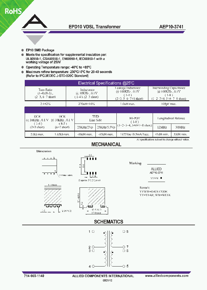 AEP10-3741_5493637.PDF Datasheet