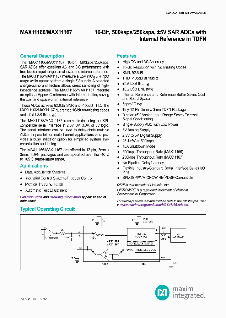 MAX11167ETCT_5493983.PDF Datasheet