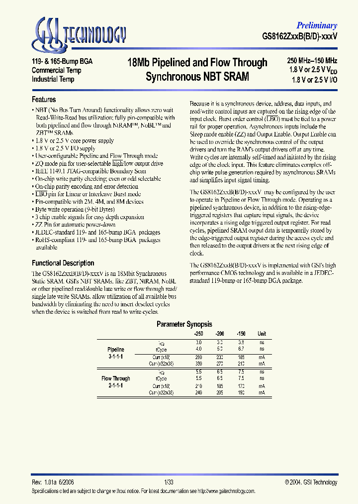 GS8162Z18BB-200V_5494468.PDF Datasheet