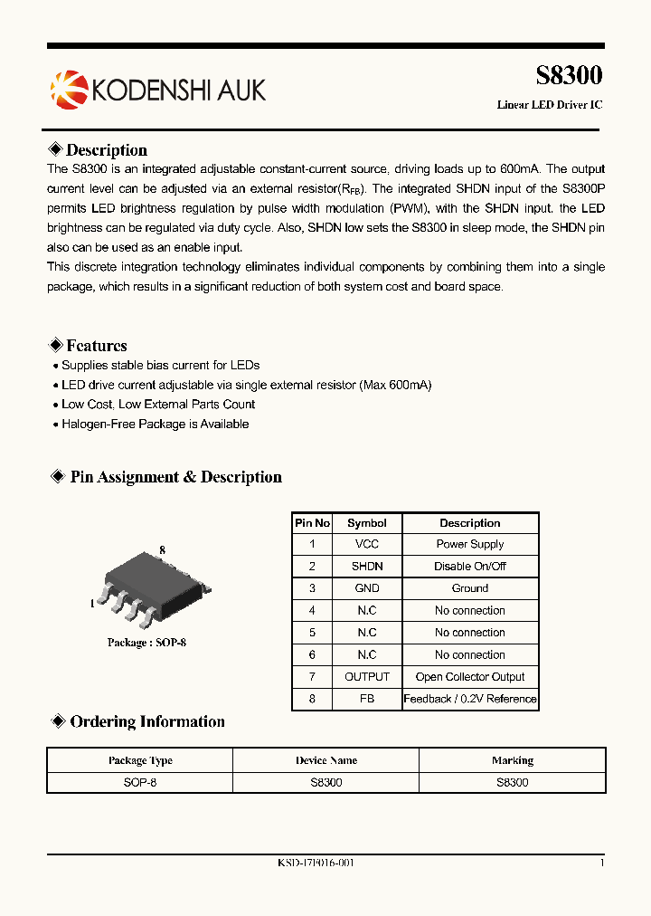 S8300_5496446.PDF Datasheet