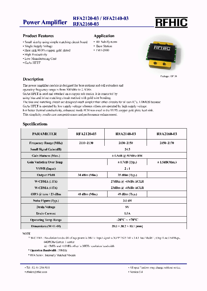 RFA2120-03_5498554.PDF Datasheet