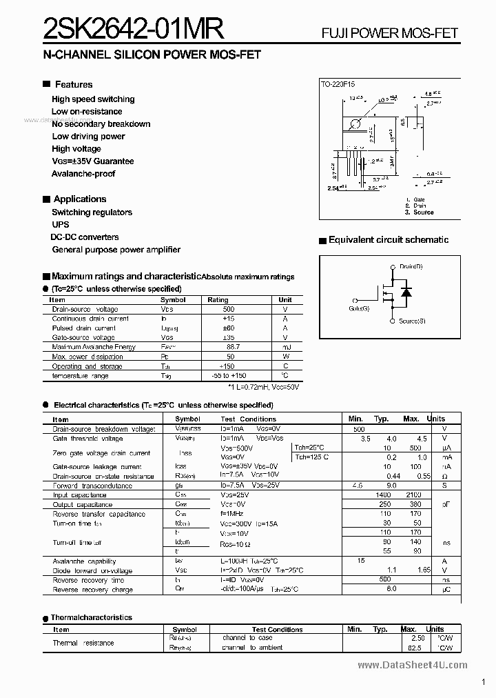 K2642-01MR_5501044.PDF Datasheet