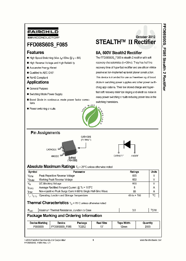 FFD08S60S_5501042.PDF Datasheet