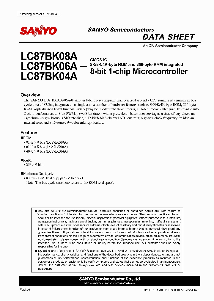LC87BK08A_5501419.PDF Datasheet