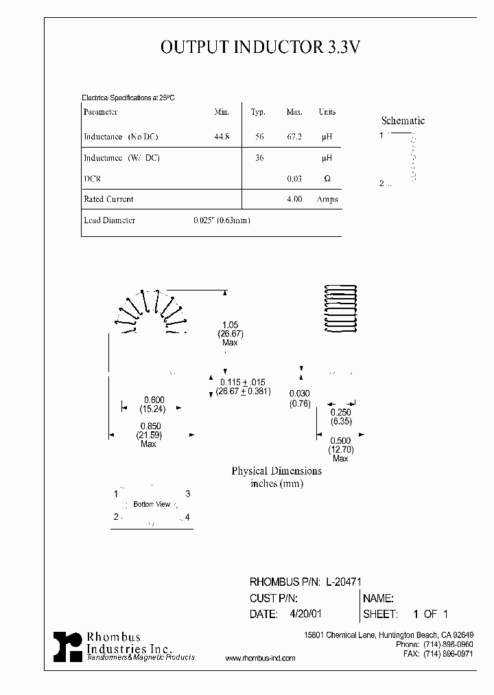 L-20471_5501294.PDF Datasheet