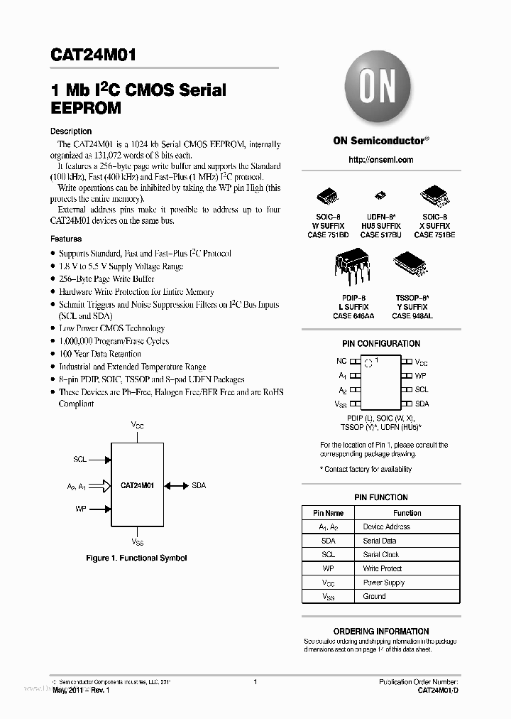 CAT24M01_5502966.PDF Datasheet